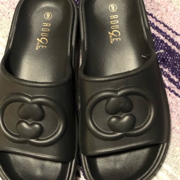 Rogue Helium Black Mens Slip Ons Size 9 - Picture 3 of 8